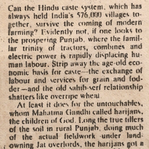 Where serfs are taking on sahibs